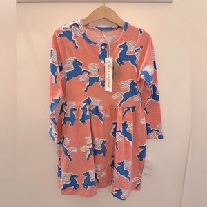 NWT Mini Rodini Horses Long Sleeve Dress